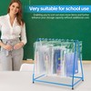 Tiangrid 2 Pcs Book Rack Metal Read Along Totes Rack