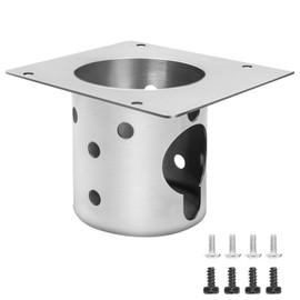 Hisencn Fire Burn Pot Replacement Parts for Pit Boss Pro 1150/1160 Pellet Grill, Firepot for Pit Boss PB1150PS2, PB1600PS1, PB1150PS3 Pellet Grill, FirePot for Pit Boss Accessories with Screws