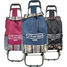 Lion Tools 3 Carritos Para Mandado Multiusos Plegable Cuerpo Metálico