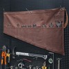 Wrench Roll, Heavy Duty 16 oz Waxed Canvas Tool Roll