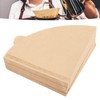 Filter Paper, Disposable, Dust Reduction, Coffee Filter Paper, 100 Pieces,