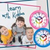Kiddus Kid’s Wall Clock Analogue Time Teacher with Time Learning