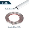 TUCKBOLD Car Truck Window Trim Strip 1/4" 6mm Width 10Ft