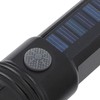LED Flashlight Zoomable 3 Light Modes USB Or Solar Charge