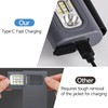 Rechargeable Running Light, 2Pack Waterproof LED Clip-On Light for Runners