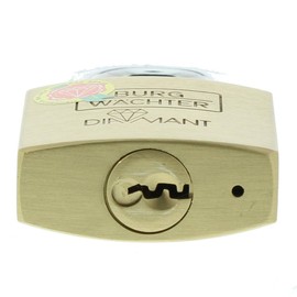 Burg-Wächter Diamant D 600 40 SB Cylinder Lock, Brass