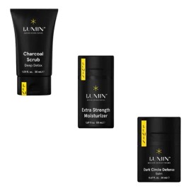 Trio Facial Crema Piel Sensible Exfoliante Bálsamo De Ojos                                                                                            