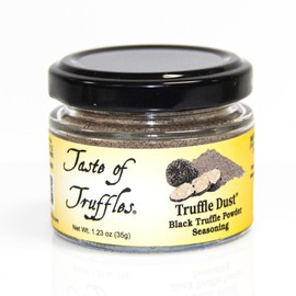 Truffle Dust® Seasoning, Truffle & Mushrooms Powder Seasoning, Truffle Gourmet Food Condiments Vegan and Vegetarian Friendly (Black Truffle, 1.23oz (35g))