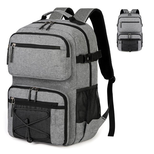 Lubardy Mochilas para Hombre Mujer Mochila para Laptop 15,6 Pulgadas