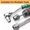 Bolt Extractor Kit,14 Pcs Nut Extractor Socket Set,1/4”-3/8” Drive Drive