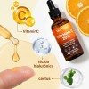 Serum Facial Brillante Con 20% Vitamina C Ácido Hialurónico