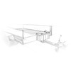 Daken Blackit 1 Drawbar Box 550 x 250 x 295