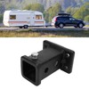 2in Bolt On Receiver Tube Trailer Hitch Receiver Adapter for
