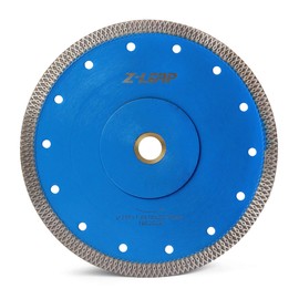 Z-LEAP 7" Super Thin Diamond Saw Blade with 5/8 Arbor for Granite Marble Ceramics Porcelain Tiles Cutting