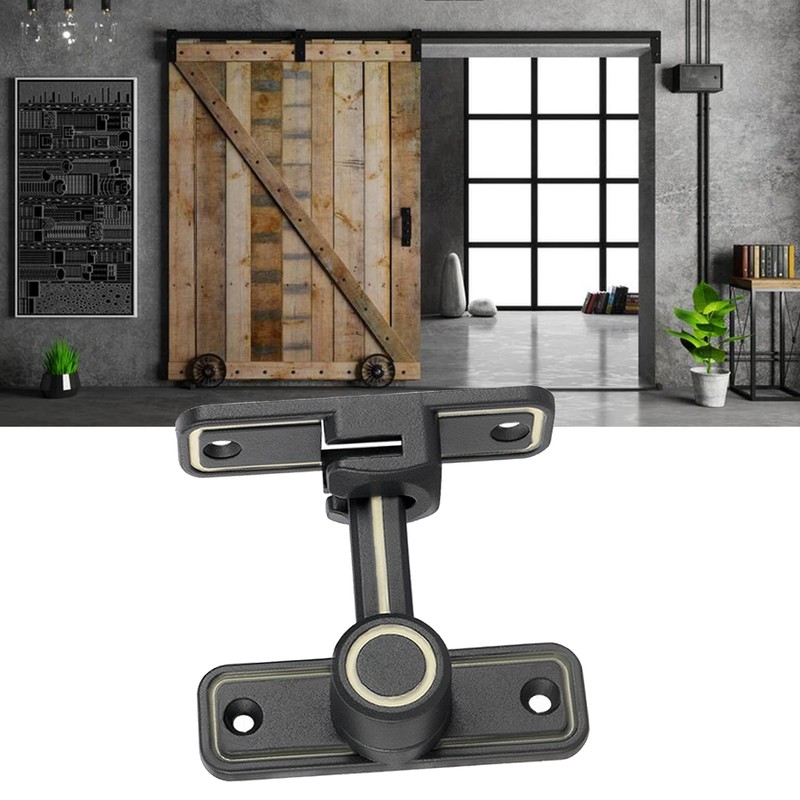 Sliding Door Bolt Luminous Prevent Theft Safe Stainless Steel 90