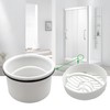 Drain Hair Strainer for Shower, Shower Tray Filter, 1 Piece