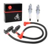 Ignition Coil Wire Cap and Spark Plug Compatible with Polaris