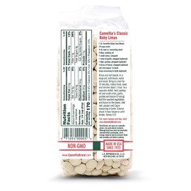 Camellia Brand Dried Baby Lima Beans, 1 Pound (Pack of 6)