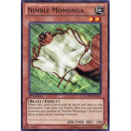 YU-GI-OH! - Nimble Momonga (LCYW-EN235) - Legendary Collection 3: Yugi's World - 1st Edition - Common