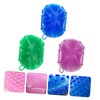Minkissy 3pcs Double-sided Massage Convenient Bath Scrubbing Tools for Relaxation