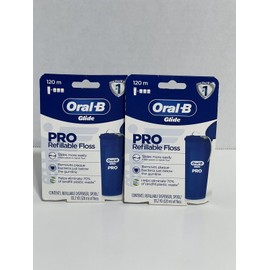 Oral-B 🔥 Oral-B Glide Pro-Health Dental Floss Refillable 120m, 2 Packs