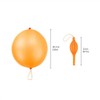 50 x 8g Thick Assorted Colours Of Children's Punch Balloons,