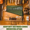 Suaetiai 16 Pockets Wrench Roll Up Organizer, Wrench Bag and