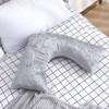 RKAAS HOME V Shaped Super Soft Luxurious Decorative Crushed Ice