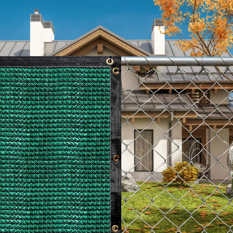 Palace World 6' x 50' Green Fence Privacy Screen Commercial