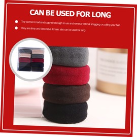 BIUDECO 10pcs Seamless Hair Ties for Women High Elasticity Ponytail Holders No Damage Hair Bands for Daily Use and Sports