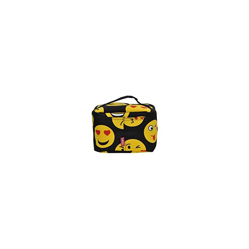 Emoji Faces Print NGIL Cosmetic Case