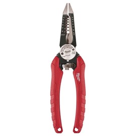 Milwaukee 48-22-3079 6-In-One Combination Wire Stripping and Reaming Pliers for Electricians