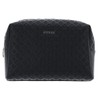 GUESS Large Top Zip Cosmetic Bag Black, black