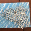 1 Pcs Fishing Net Cutting Dies,DIY Scrapbooking Artist Metal Cutting