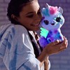 Airbrush Plush Unicorn Glow In The Dark, White