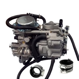 SVKZGFZ Carburetor for Honda Shadow ACE 750 VT750C VT750CD 1998-2003, Shadow Spirit 750 VT750DC 2001-2007 VT750C2 2007 Replace #16100-MBA-980 (with Intake Manifold + Brush Set)