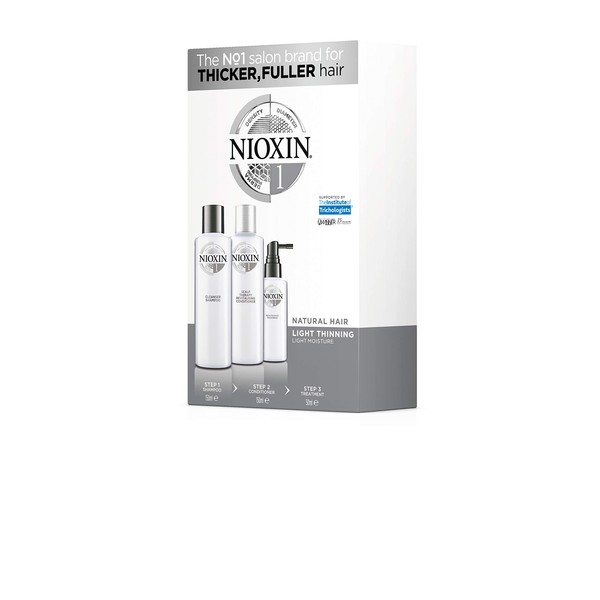 Nioxin Kit #1 de Crecimiento de Cabello, para Cabello Natural