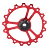 MEIJUN 17T Ceramic Rear Derailleur Guide Wheel Aluminum Alloy Rear