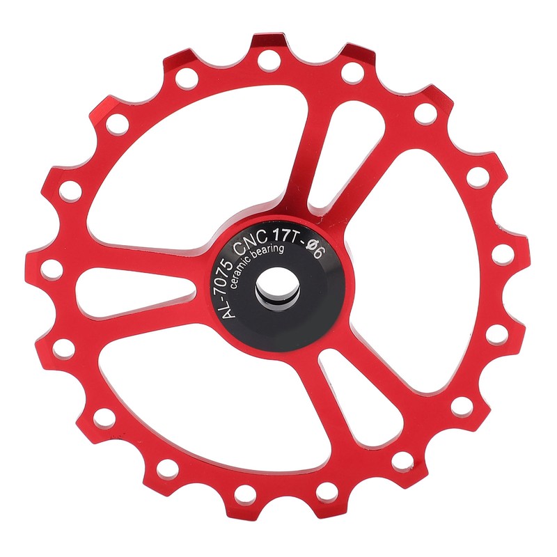 MEIJUN 17T Ceramic Rear Derailleur Guide Wheel Aluminum Alloy Rear