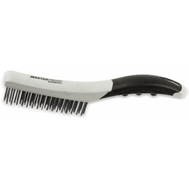 Wide Soft Handle Wire Brush 4 Rows