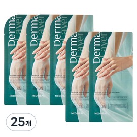 Mediheal Derma Layer Hand Mask Woody Herb, 25 pieces / 메디힐 더마 레이어 핸드 마스크 우디 허브, 25개