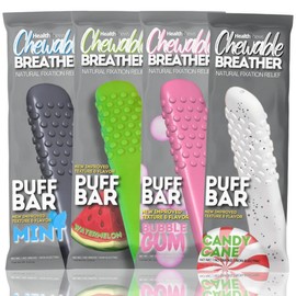 NEW PuffBar - Aroma Flex PuffBar Hand Fidget Relief to Help Quit Vaping and Quit Smoking Naturally with Essential Oil:_Fresh Mint