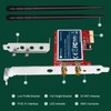 FebSmart Wireless N 2.4GHz 300Mbps PCIE Wireless Network Adapter for