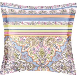 Bassetti MARECHIARO 9328900 Cushion Cover for Bed Linen 100% Cotton Satin Lavender L1 Dimensions: 65 x 65 cm