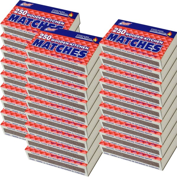 20 Packs Large Matches 5000 Total count Strike on Box Wholesale Bulk Lot