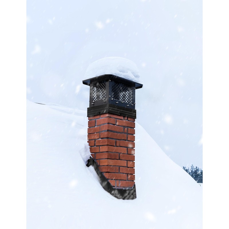 Hahaemall Chimney Cap, 14" x 14" Chimney Cover, Chimney Rain