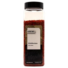 Ubena Chilli Flakes without Seeds Pack of 4 (4 x 350 g)