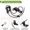 HOPESPANNER ABS Wheel Speed Sensor Rear Left ABS Sensor Anti-lock
