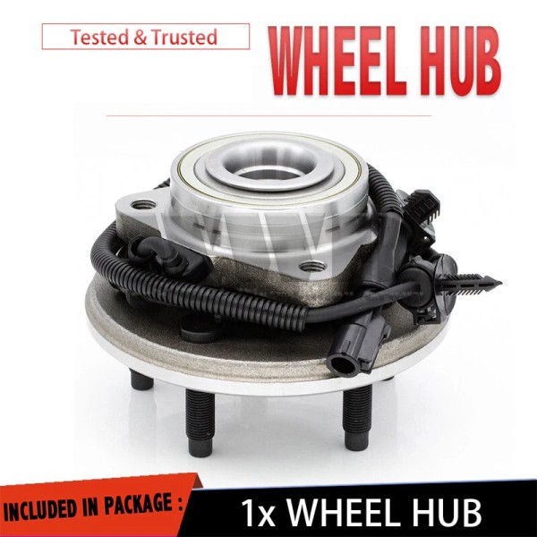 WWD Front Wheel Bearing Hub Assembly For 2002-05 Ford Explorer