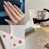 NOOEPC Heart Rhinestones Self Adhesive Face Gems Sticker Acrylic Heart